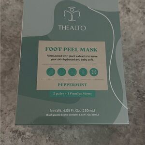 Peppermint Foot Peel Mask - Green